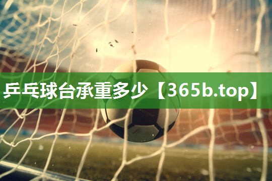 乒乓球台承重多少